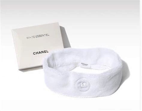 chanel headband white|chanel headwrap.